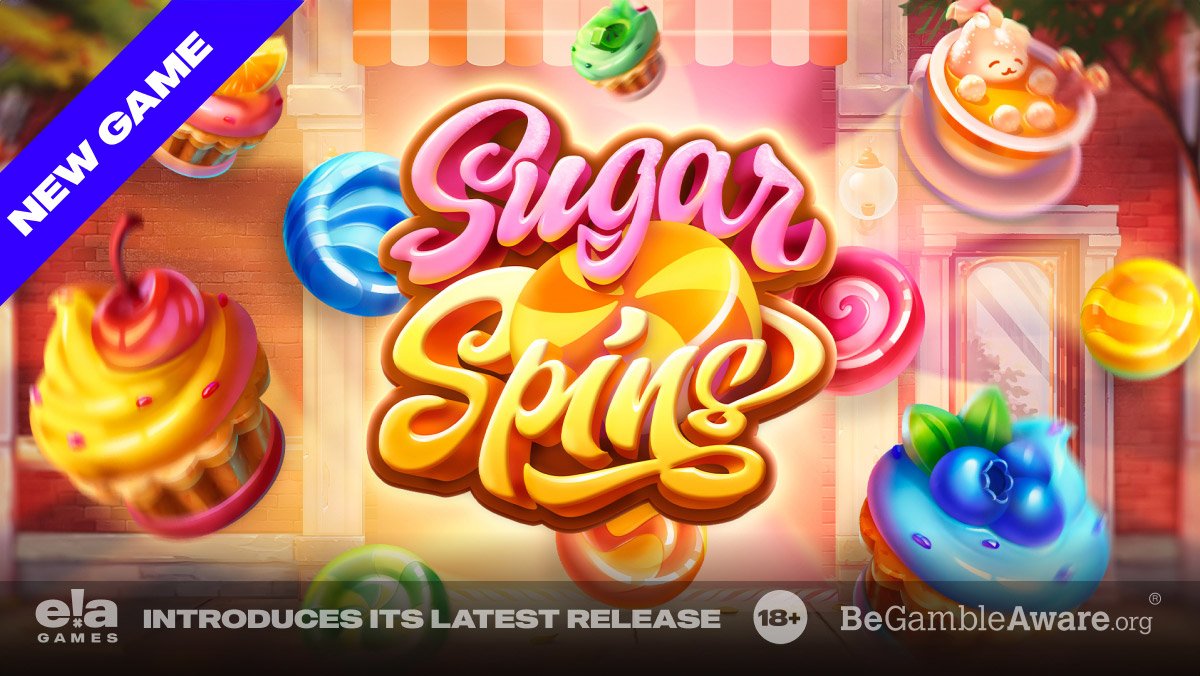ela-games-unveils-candy-themed-sugar-spins,-its-20th-title-and-the-first-to-feature-cascading-reels